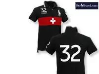 polo tee shirt 2013 short sleeve coupe du monde de flag suisse